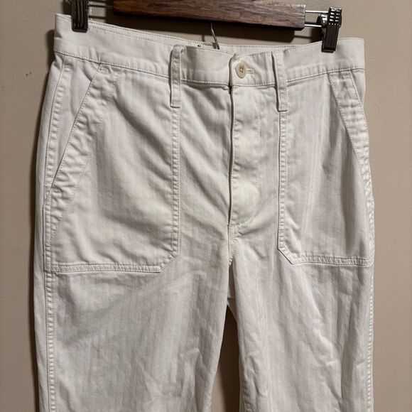 Madewell Perfect Vintage Straight Workwear Pants- Size 28 Tall - Picture 6 of 12